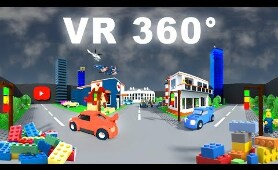LEGO Virtual Reality World 3D Animated (360° + 3D)