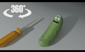 Pickle Rick In 360/VR
