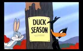 Bugs Bunny and Daffy Duck- Hunting season posters