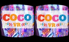 Disney Pixar COCO VR animation in cinemas 360 3D SBS Google Cardboard